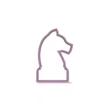 Cortador de Ajedrez caballo