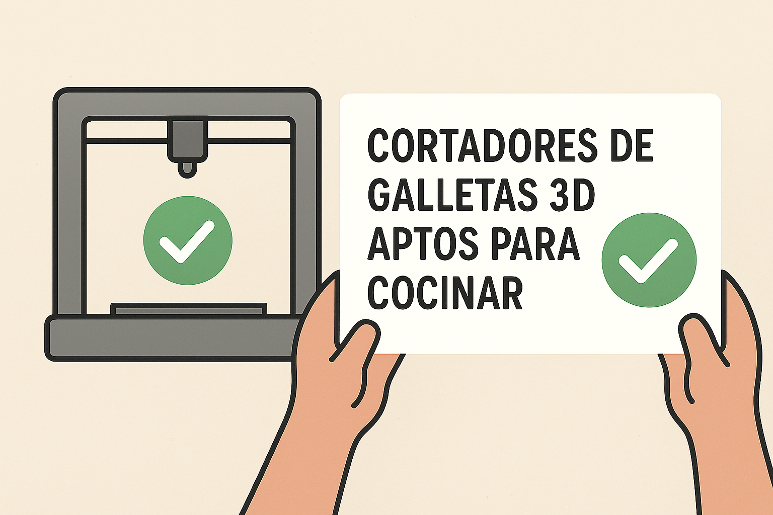 ⚠️ ¿Es seguro usar cortadores de galletas impresos en 3D?